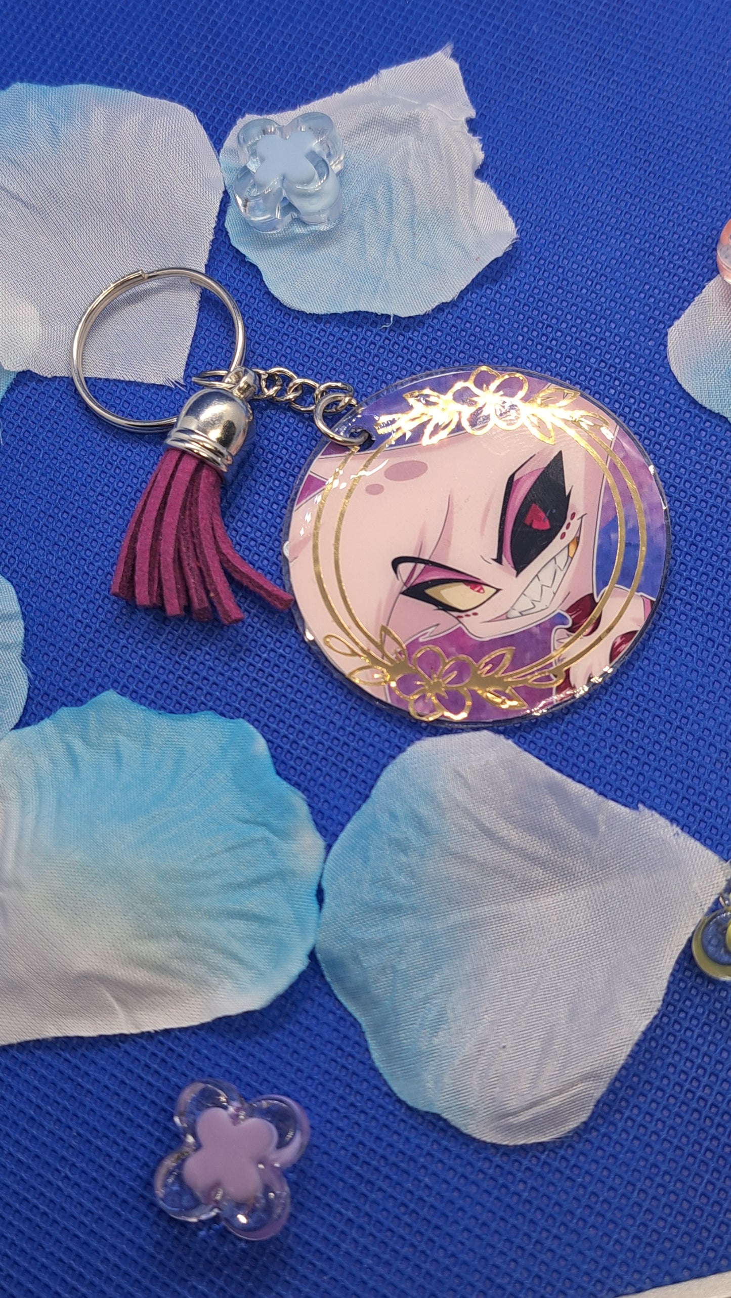 ハズビンホテル アクリル ラウンドキーホルダー