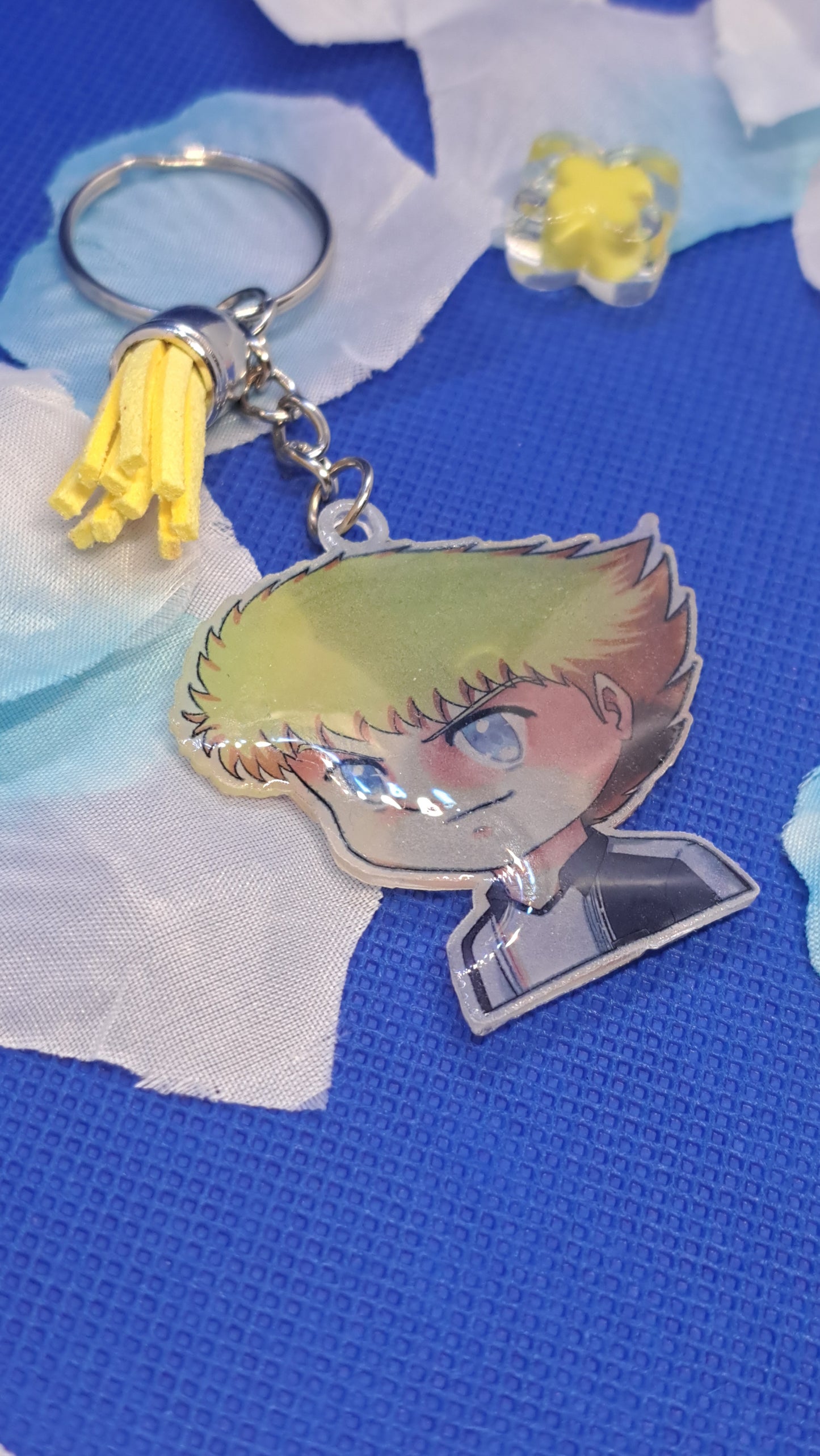 Captain Tsubasa Shrink Plastic Keychain