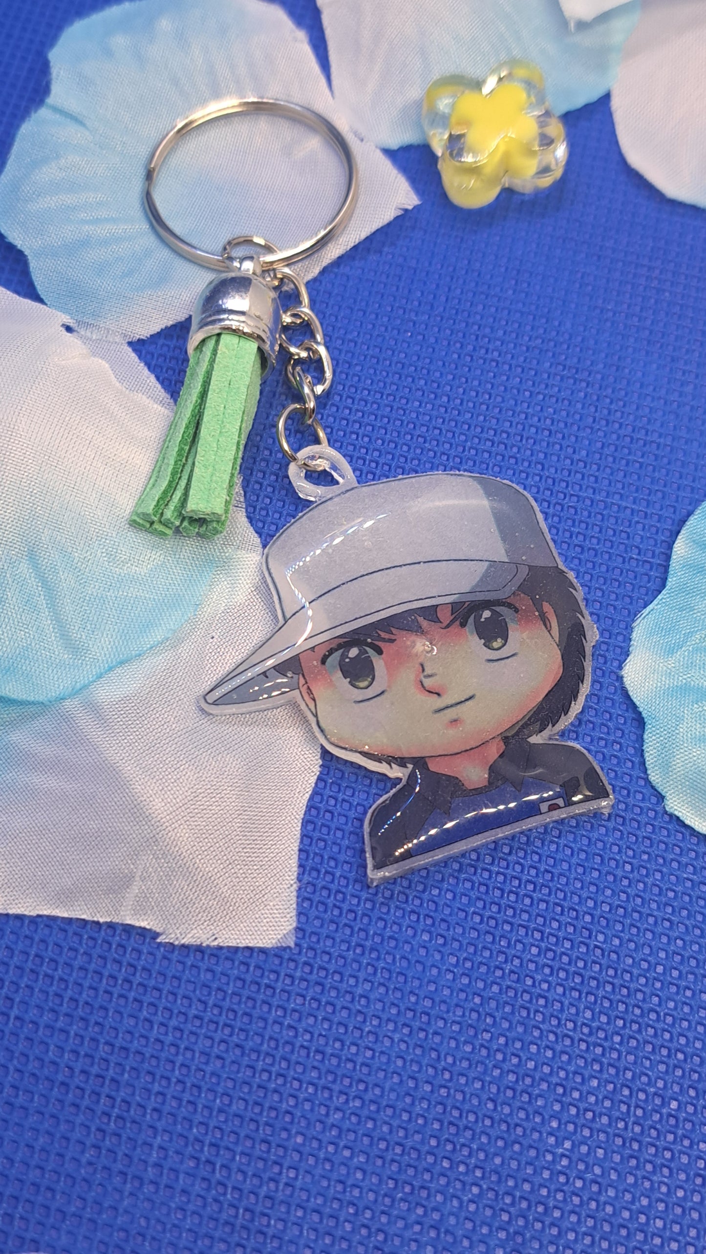 Captain Tsubasa Shrink Plastic Keychain