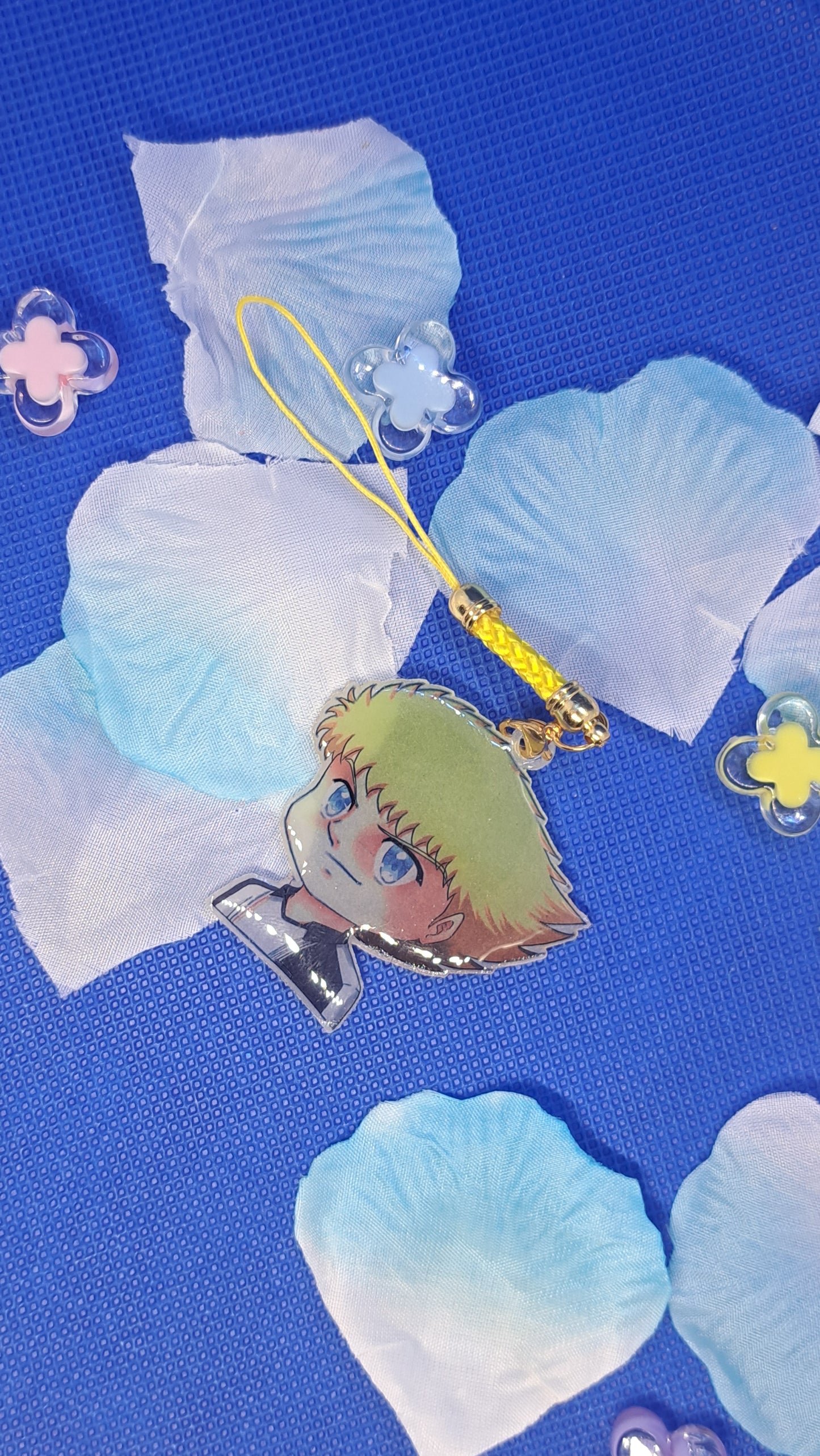 Captain Tsubasa Shrink Plastic Phone Charm