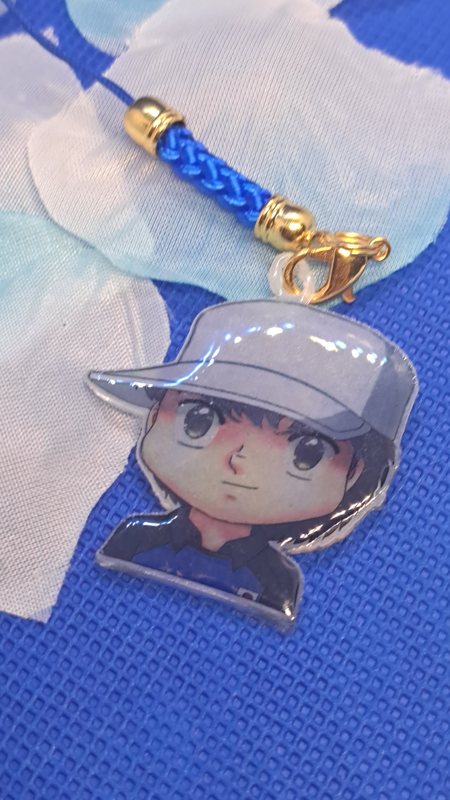 Captain Tsubasa Shrink Plastic Phone Charm