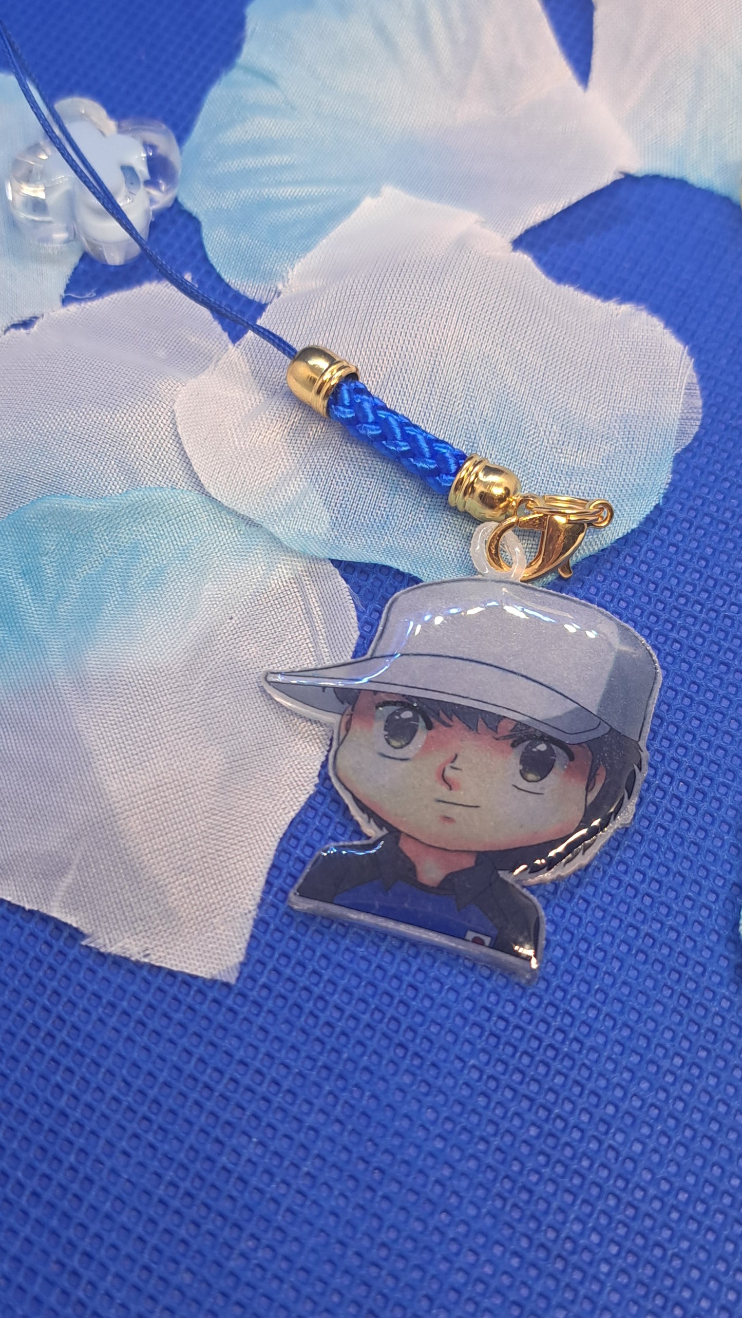 Captain Tsubasa Shrink Plastic Phone Charm