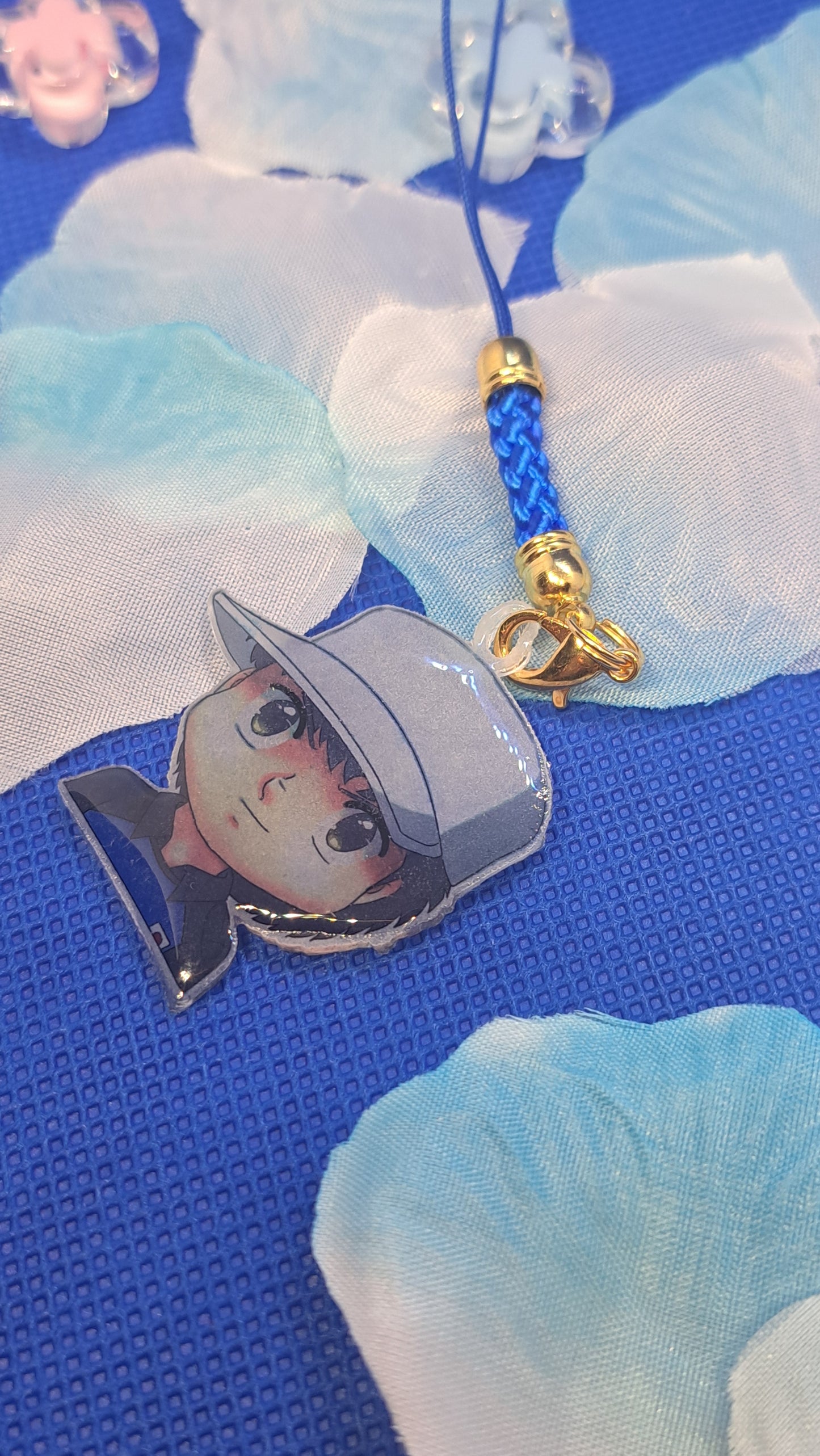 Captain Tsubasa Shrink Plastic Phone Charm