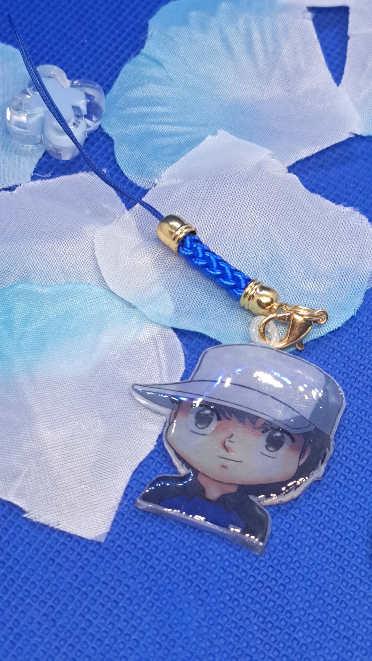 Captain Tsubasa Shrink Plastic Phone Charm