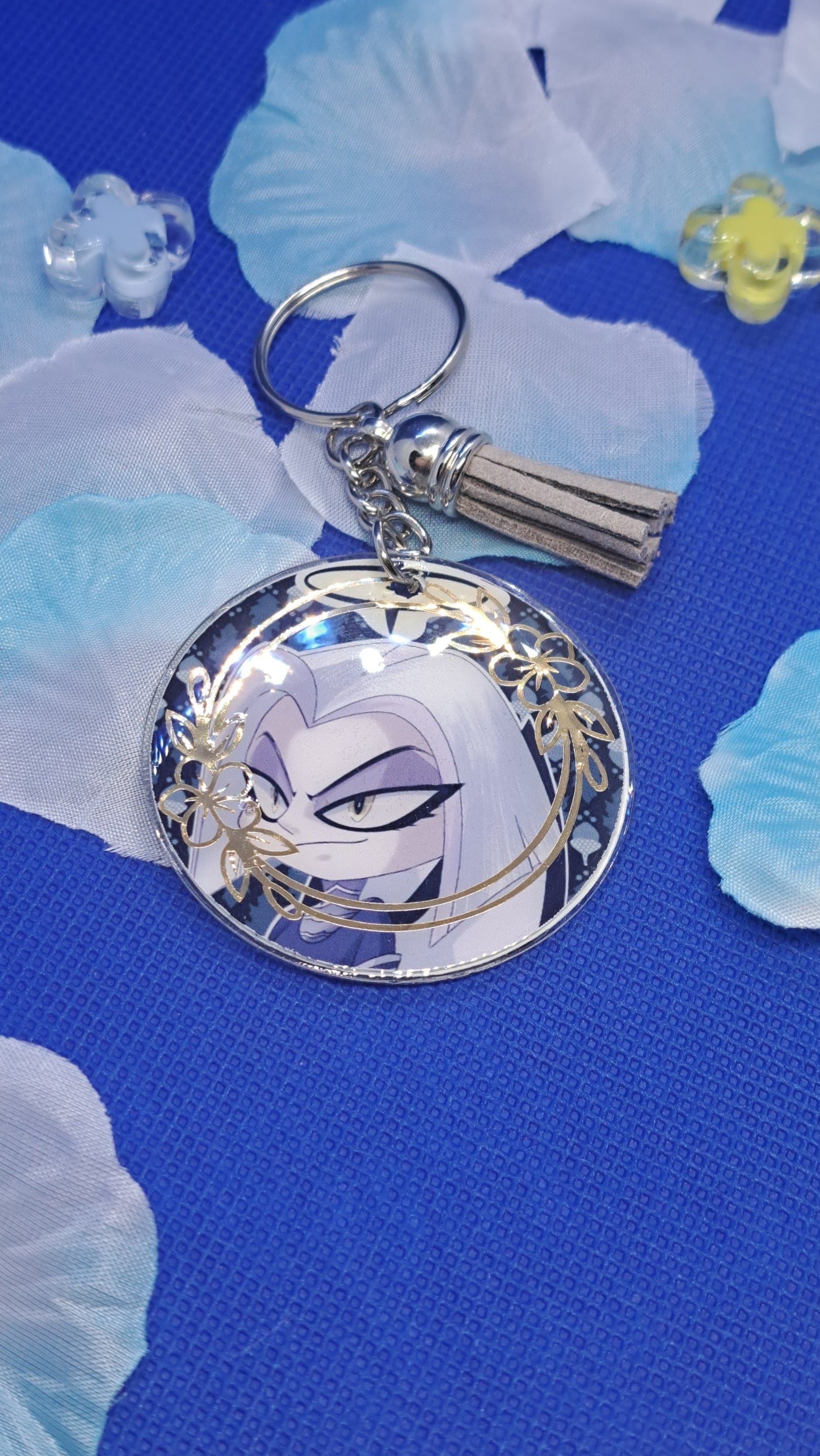 ハズビンホテル アクリル ラウンドキーホルダー
