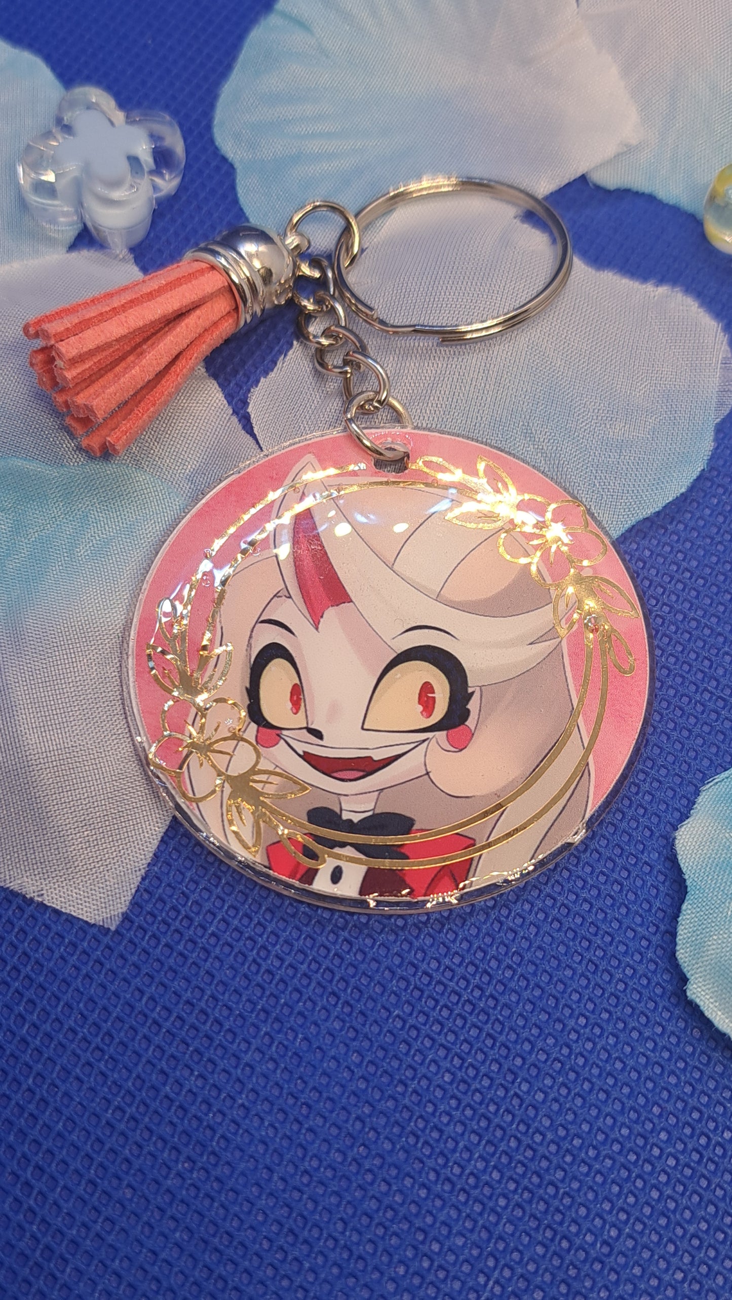 ハズビンホテル アクリル ラウンドキーホルダー