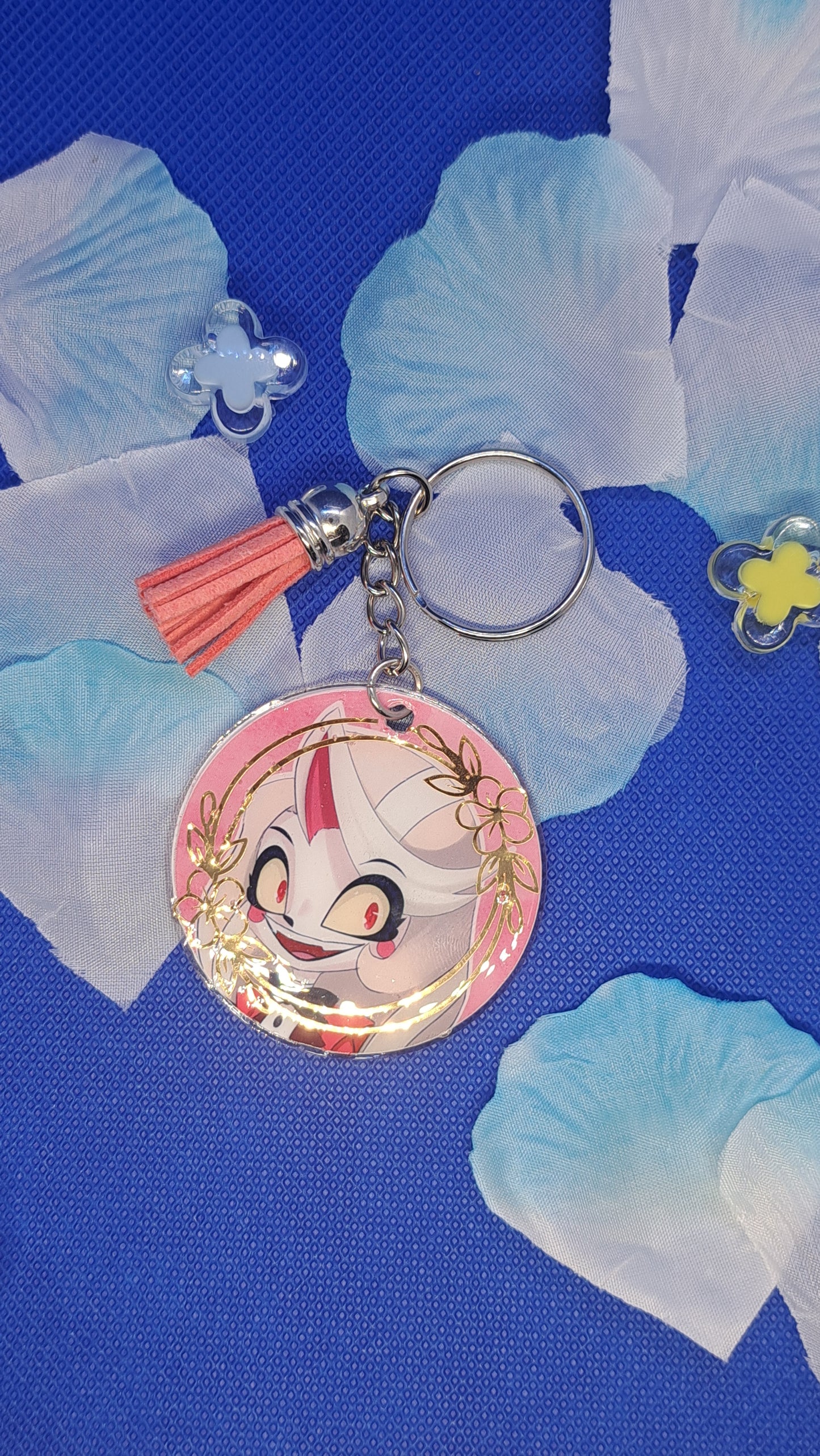 ハズビンホテル アクリル ラウンドキーホルダー