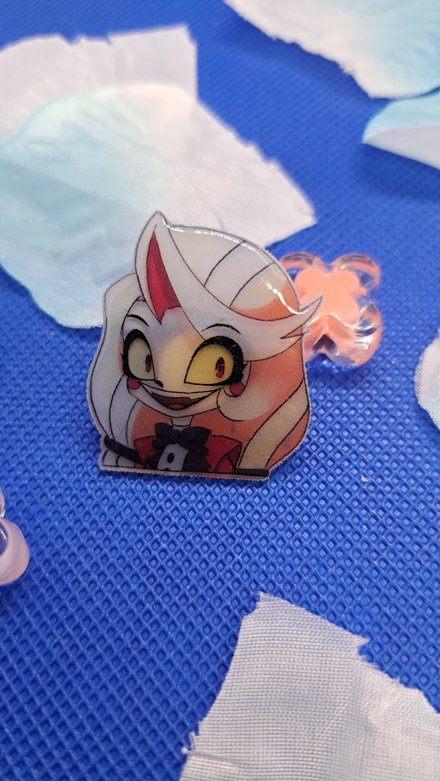 Hazbin Hotel Shrink Plastic Pin