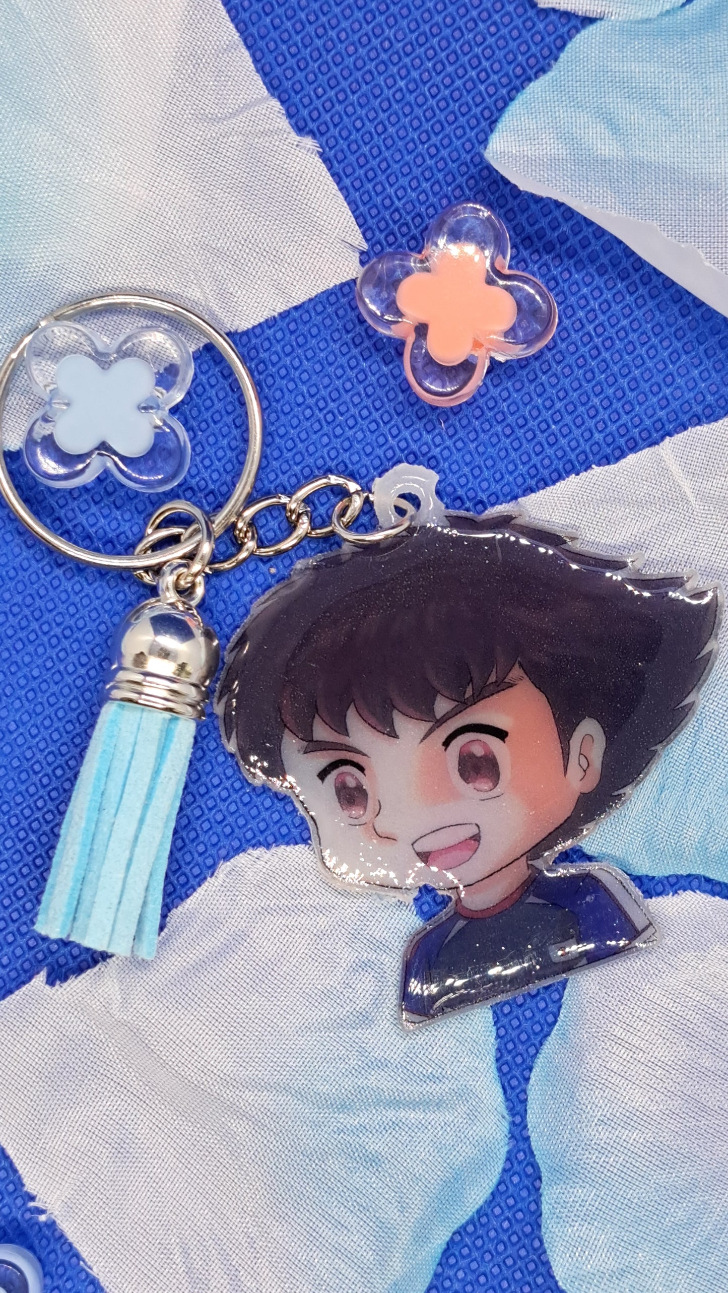 Captain Tsubasa Shrink Plastic Keychain