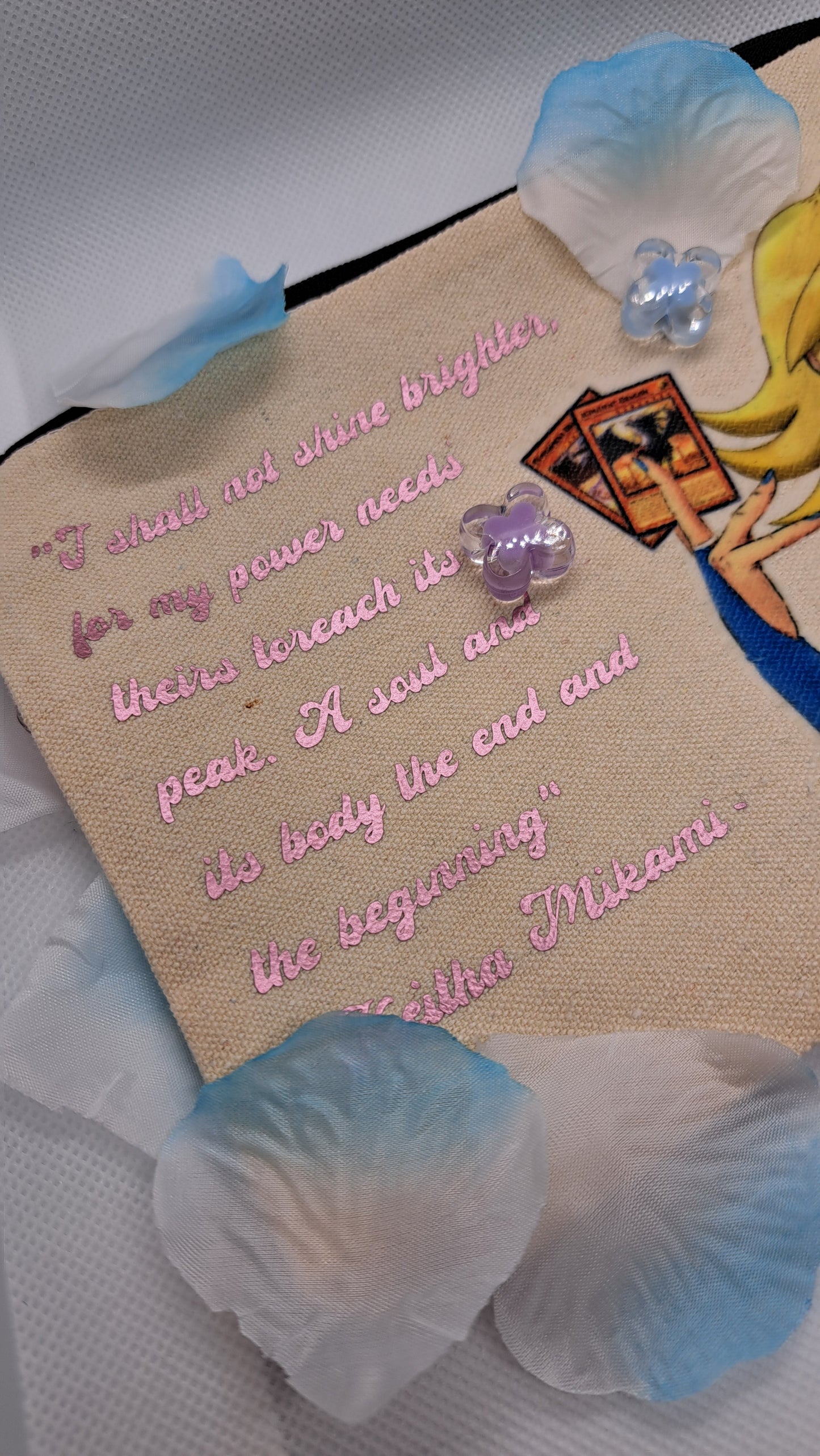 Makeup Pochette with Anime Decoration