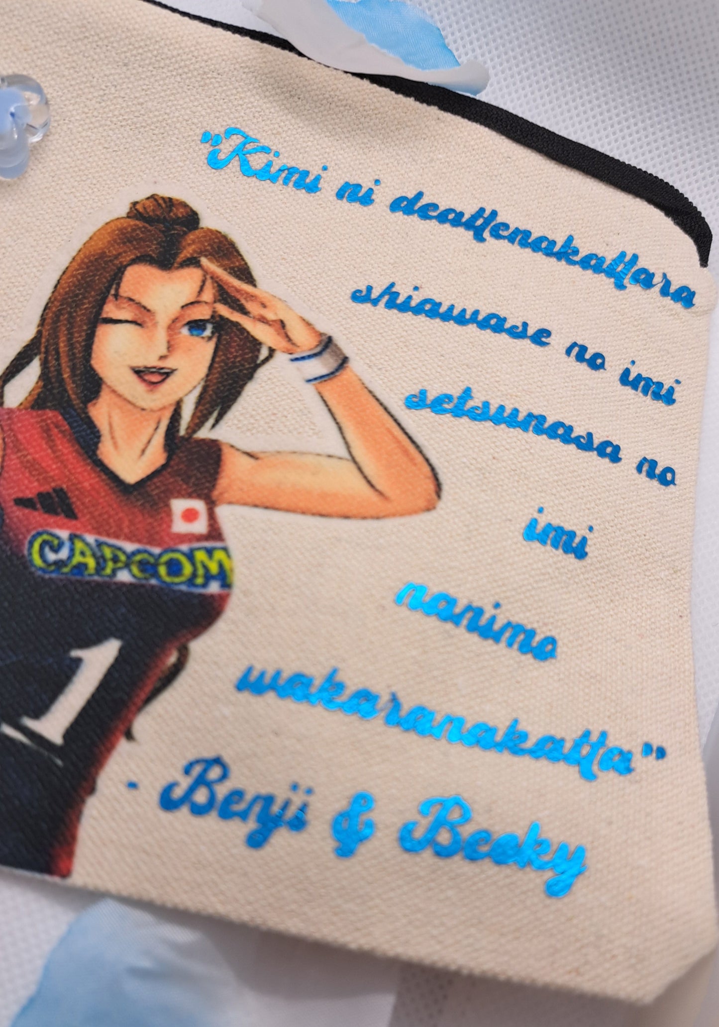 Makeup Pochette with Anime Decoration