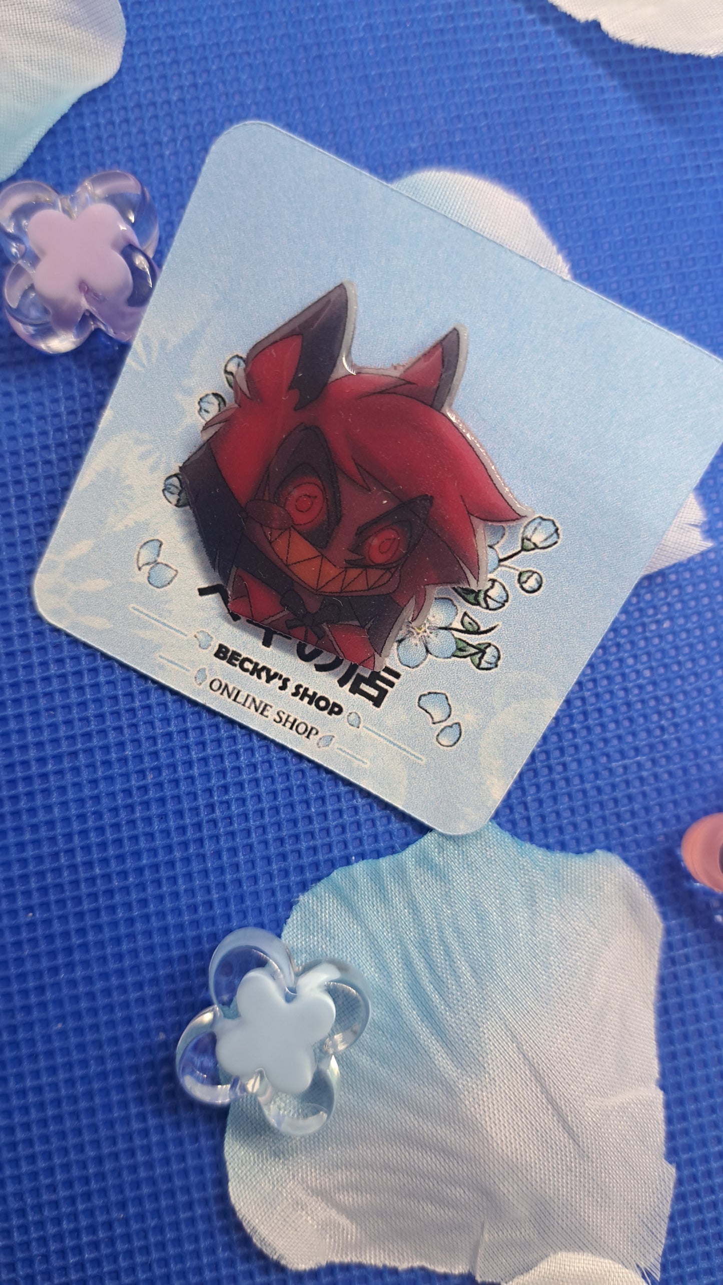 Hazbin Hotel Shrink Plastic Pin