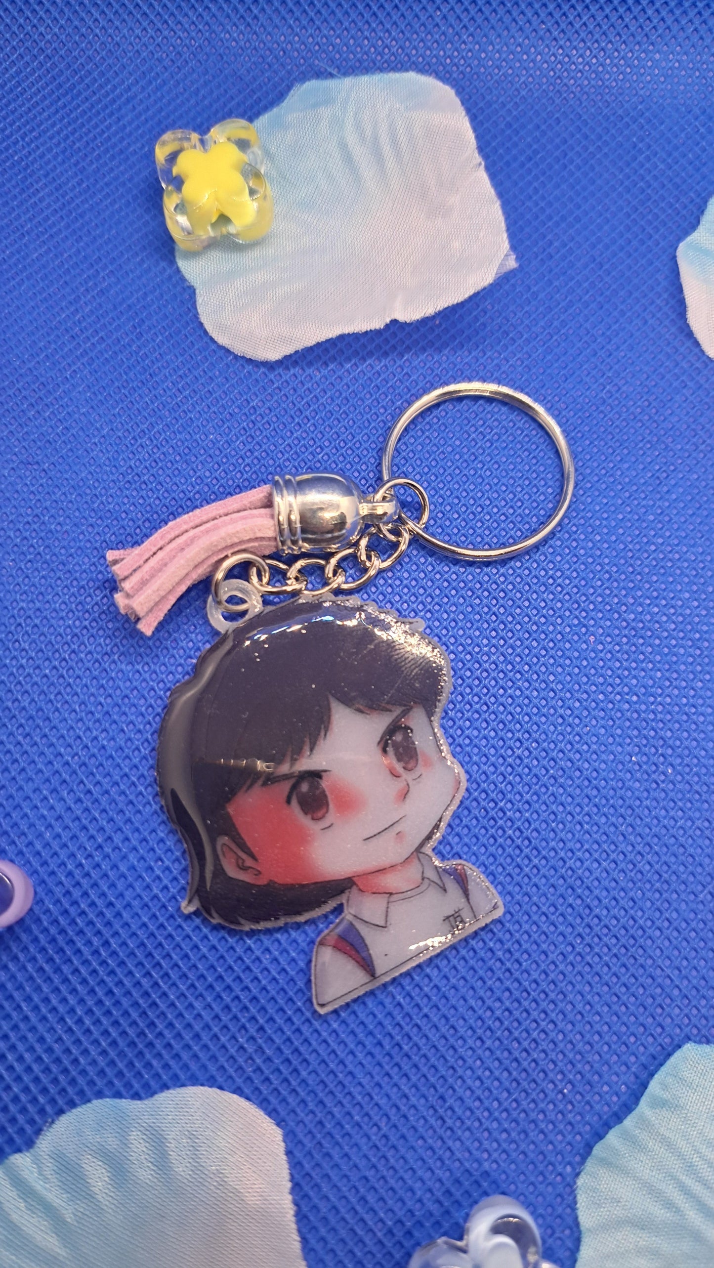 Captain Tsubasa Shrink Plastic Keychain