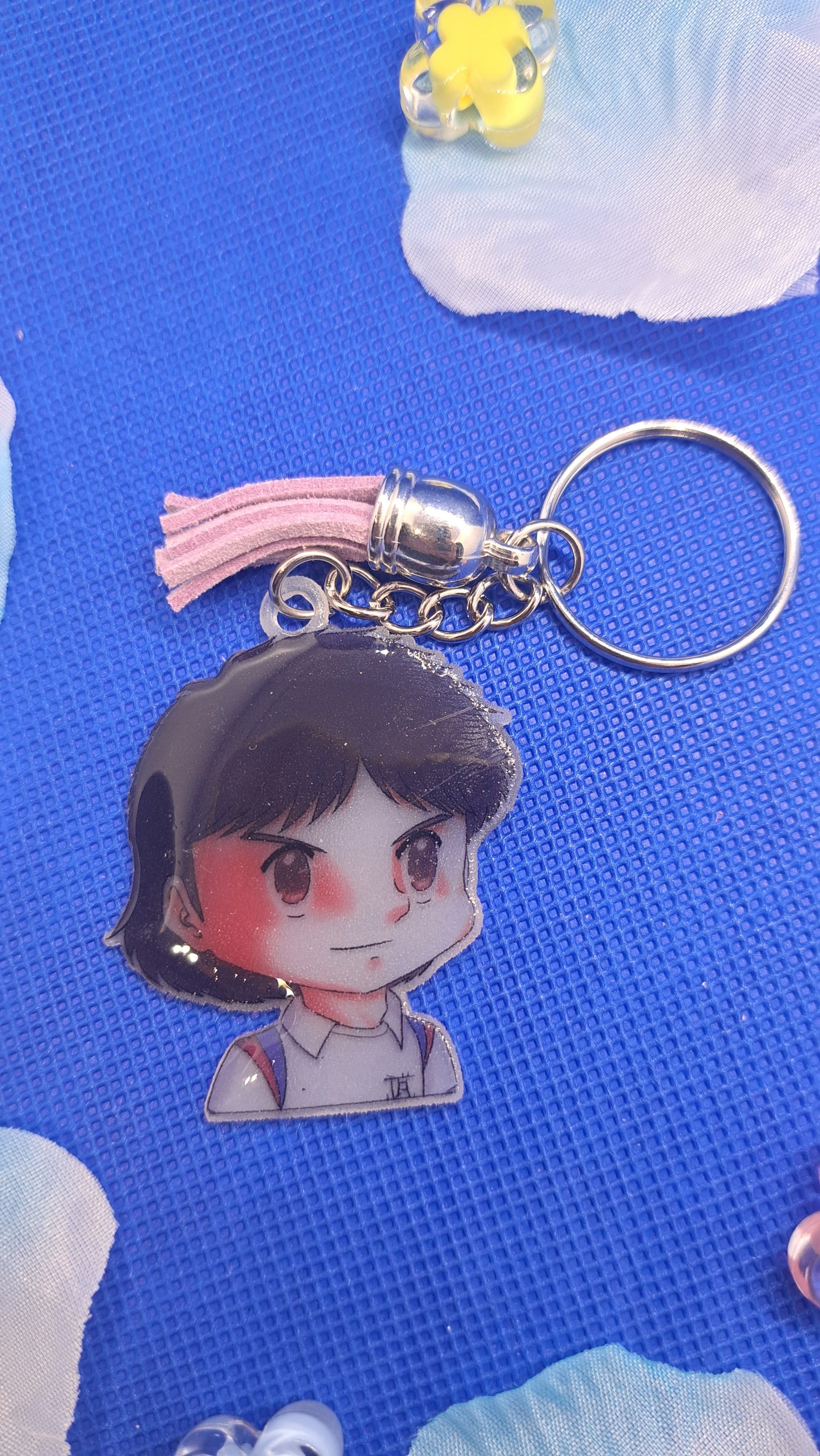 Captain Tsubasa Shrink Plastic Keychain