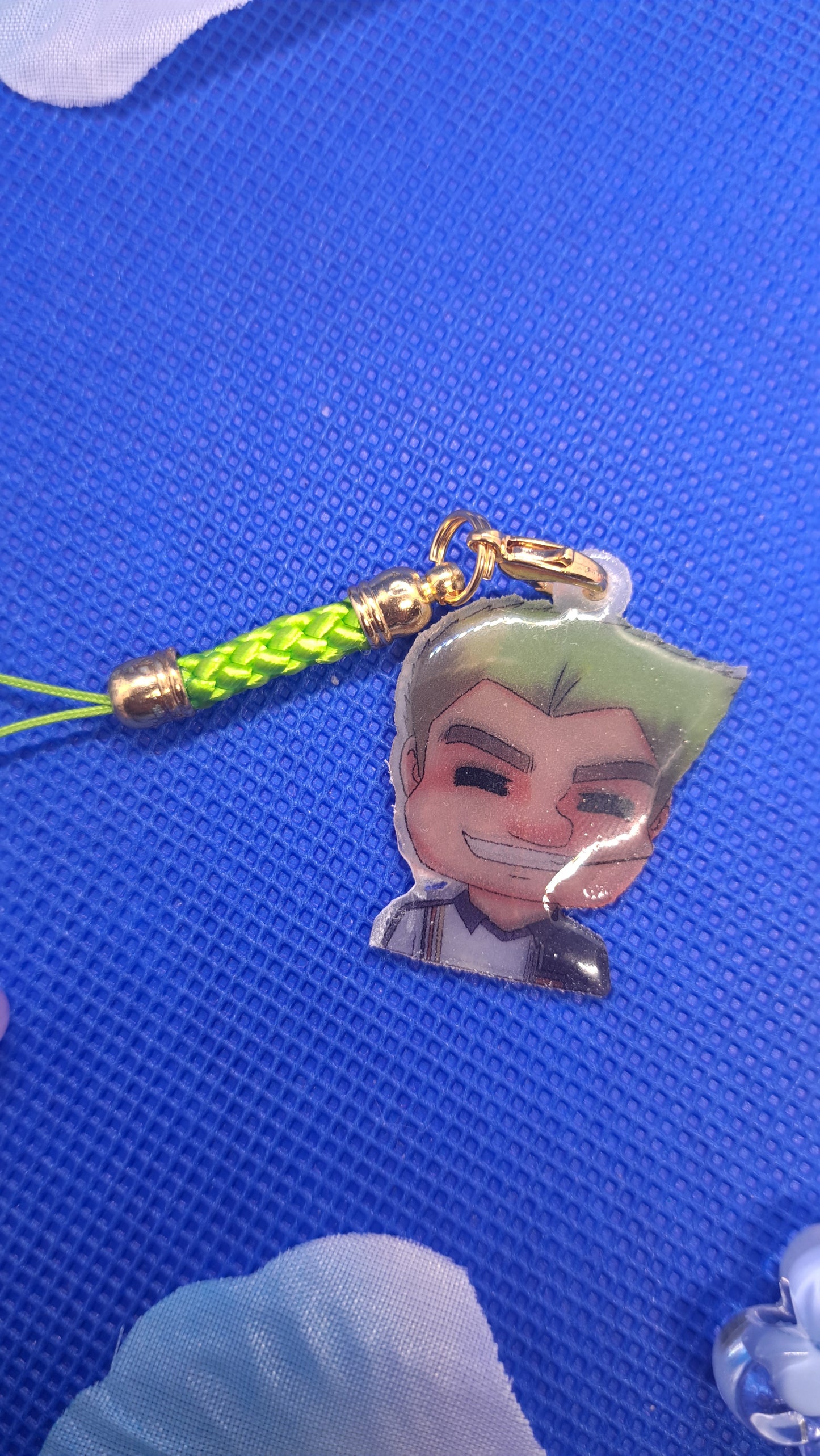 Captain Tsubasa Shrink Plastic Phone Charm