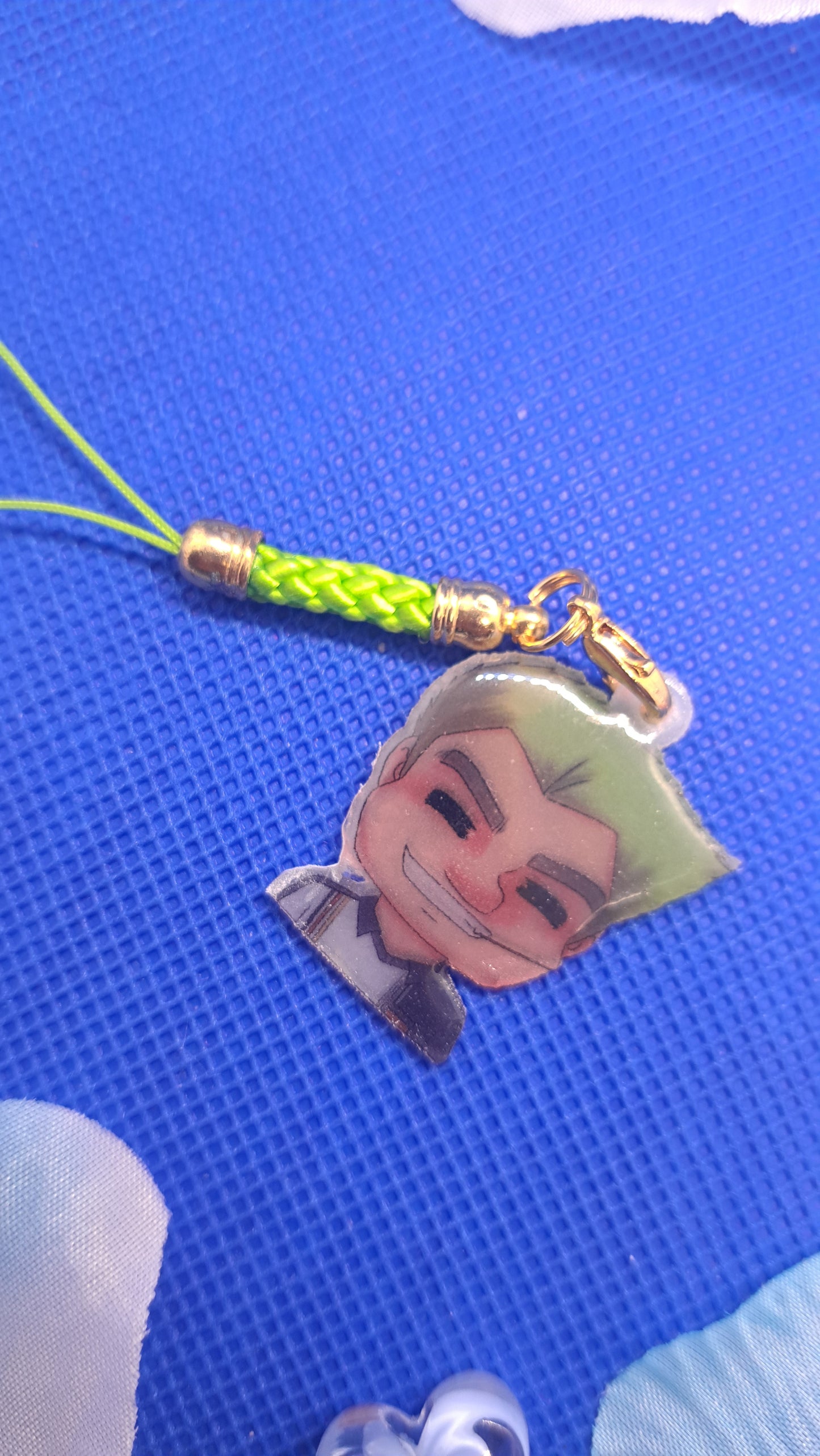 Captain Tsubasa Shrink Plastic Phone Charm