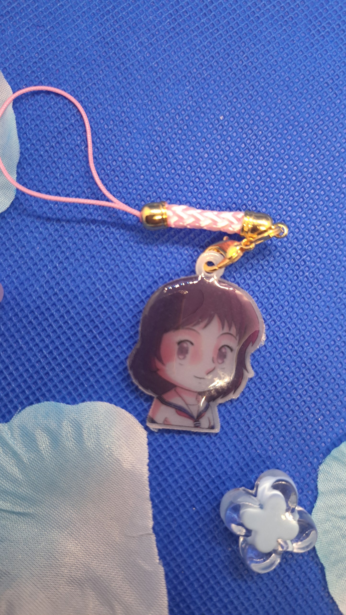 Captain Tsubasa Shrink Plastic Phone Charm