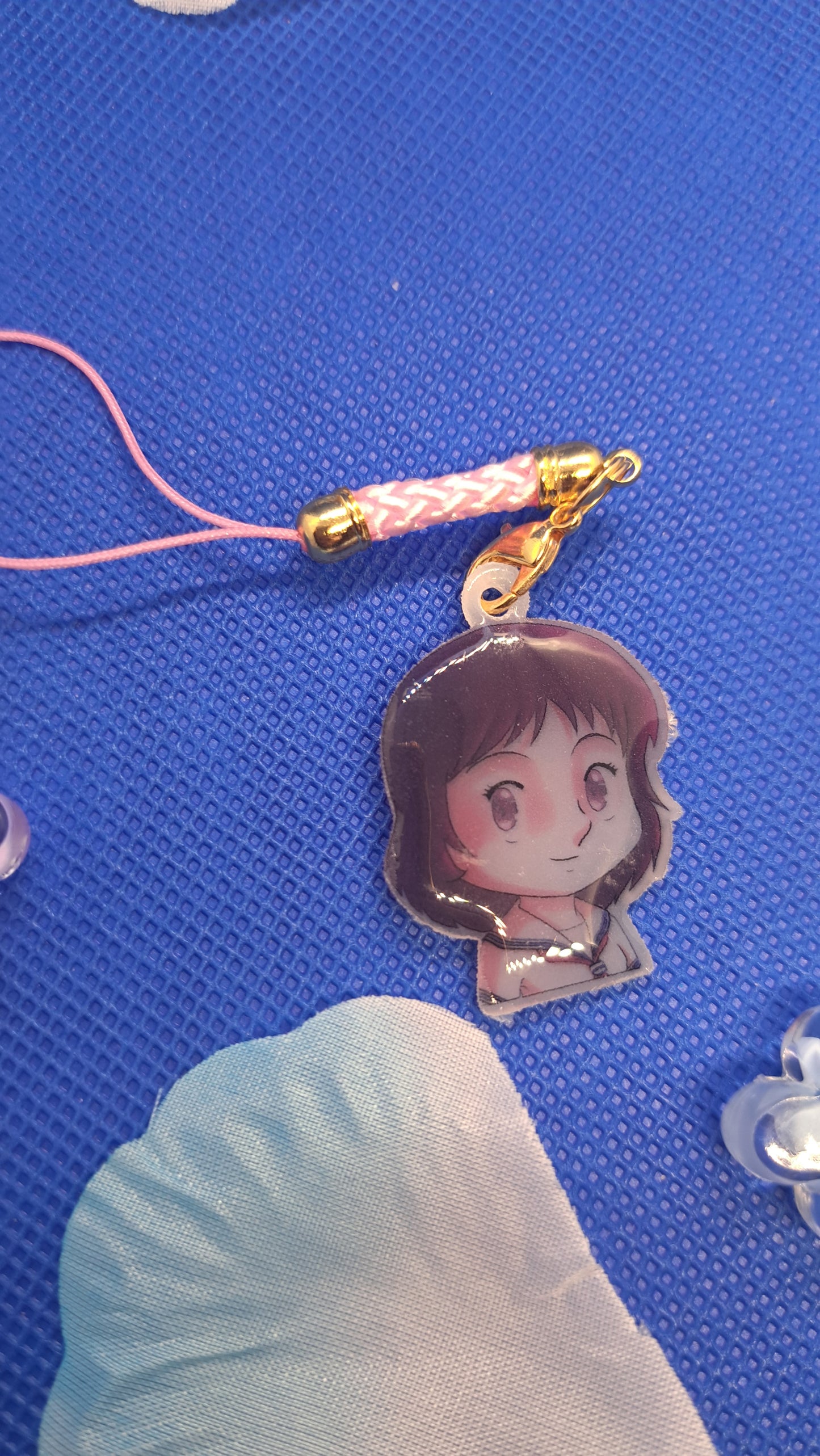 Captain Tsubasa Shrink Plastic Phone Charm