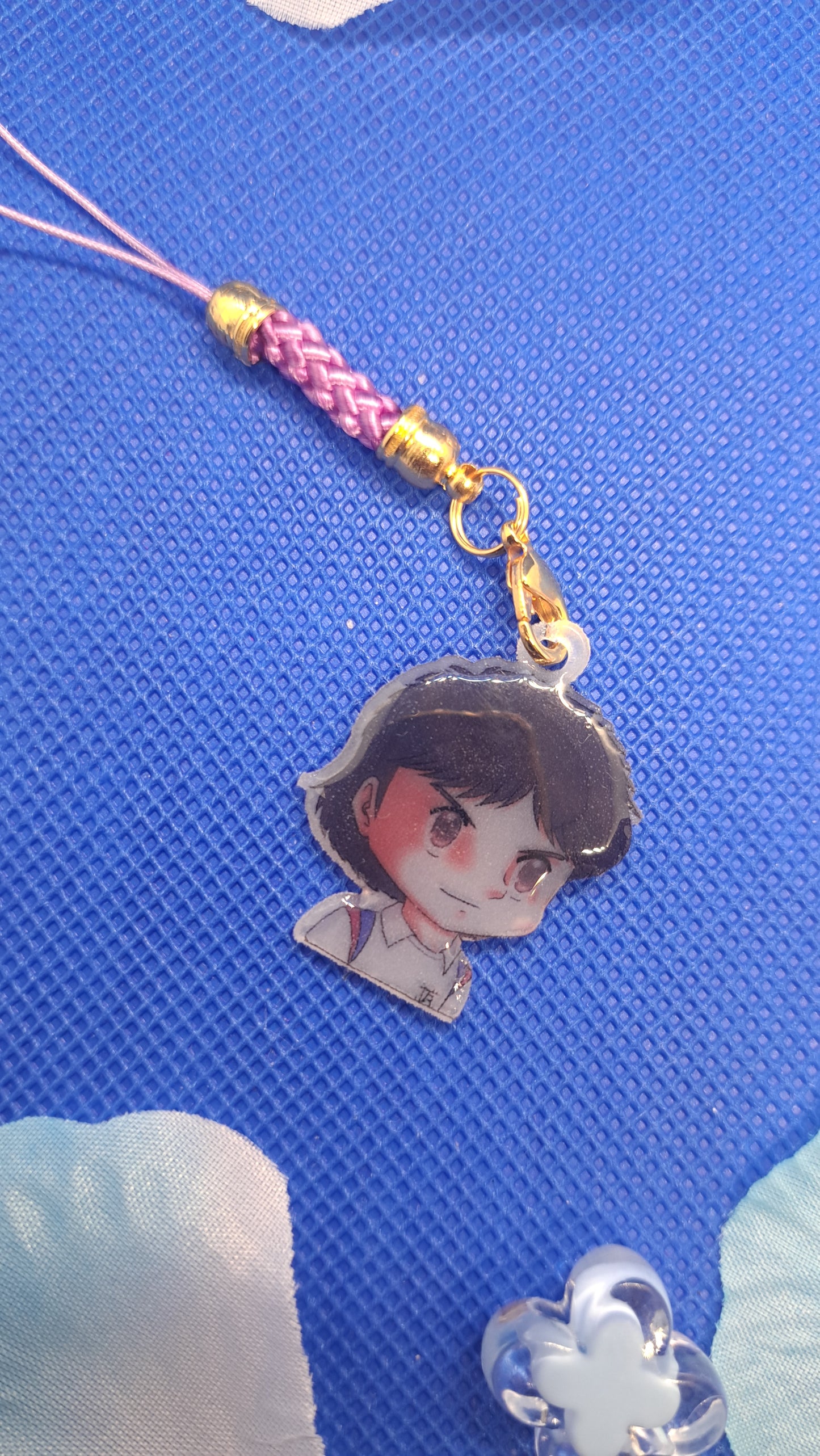 Captain Tsubasa Shrink Plastic Phone Charm