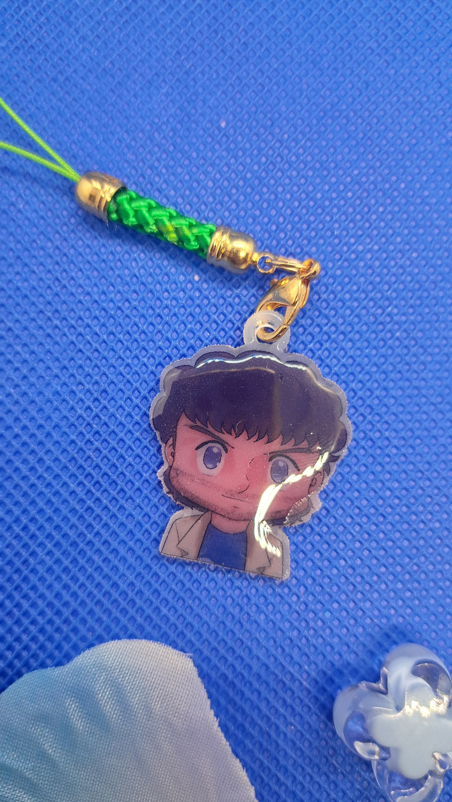 Captain Tsubasa Shrink Plastic Phone Charm