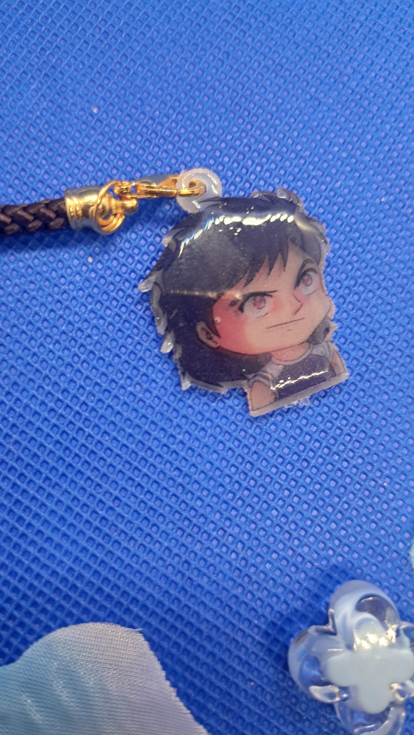 Captain Tsubasa Shrink Plastic Phone Charm