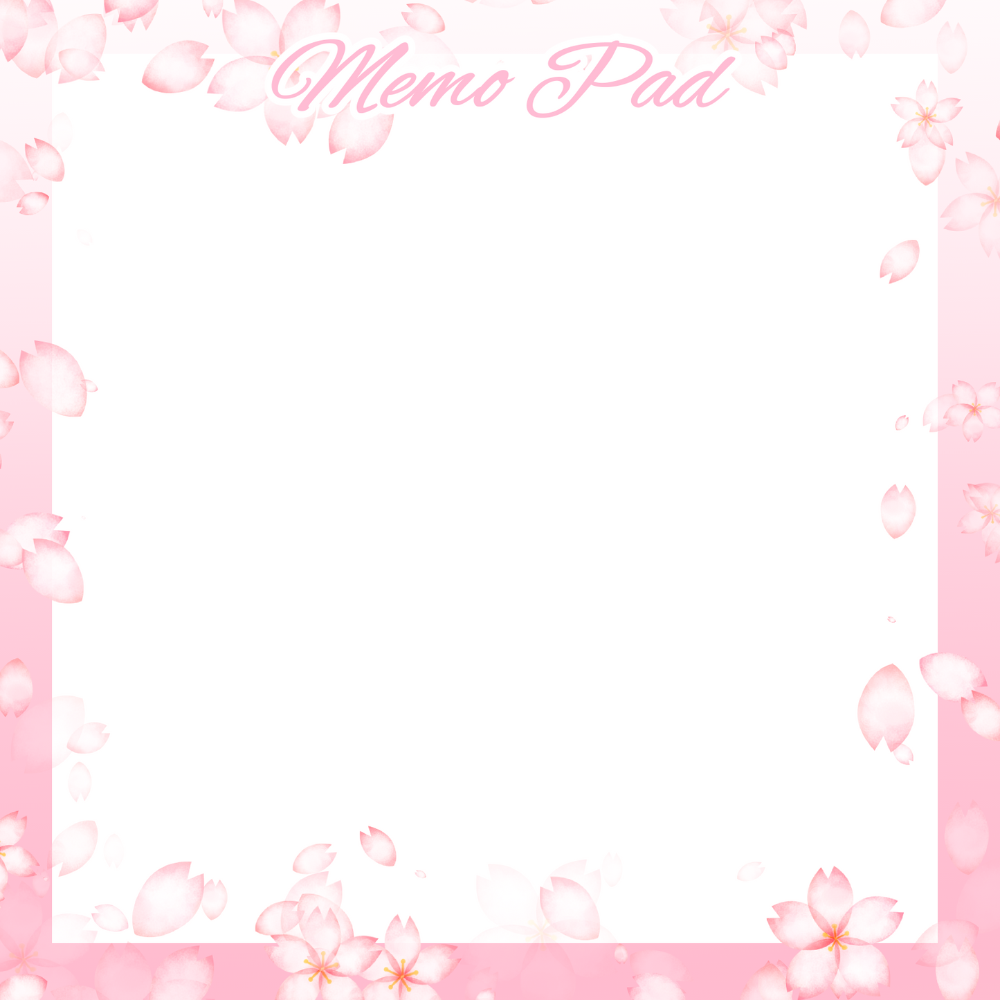 Memopads Japan Style