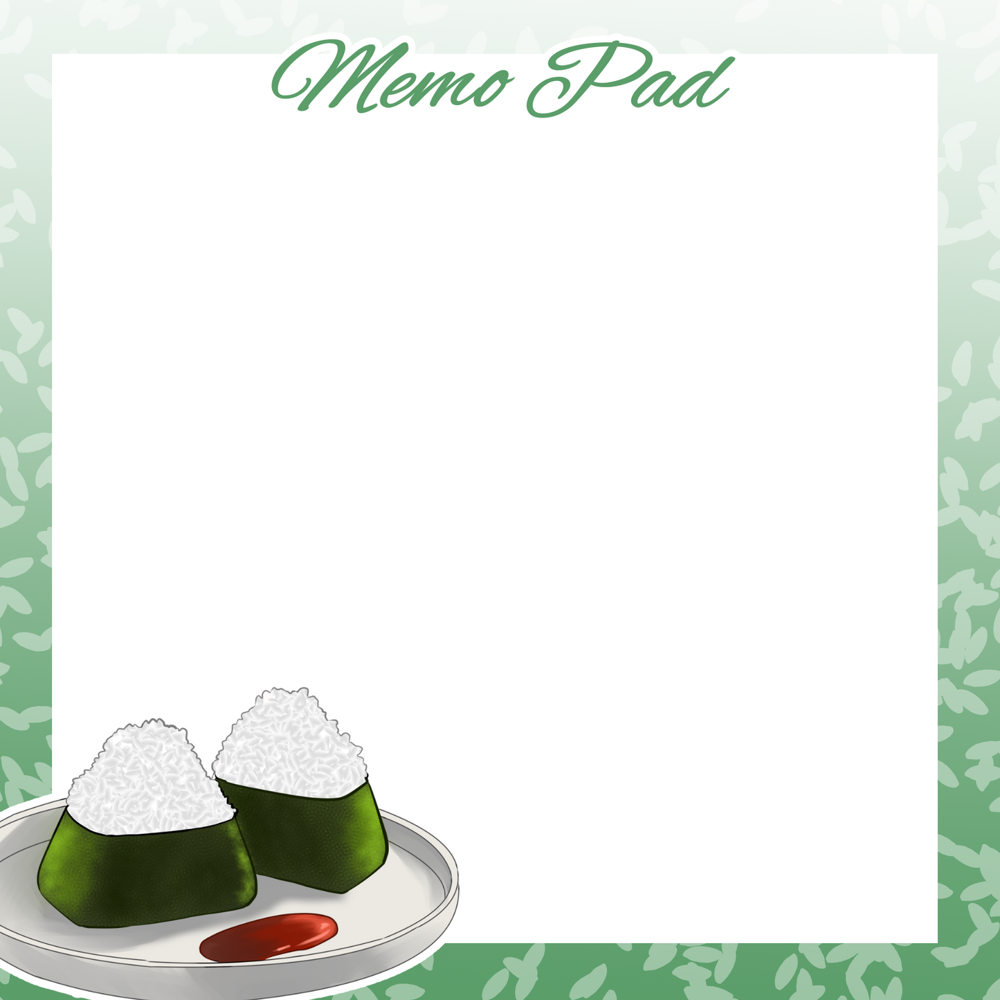 Memopads Japan Style