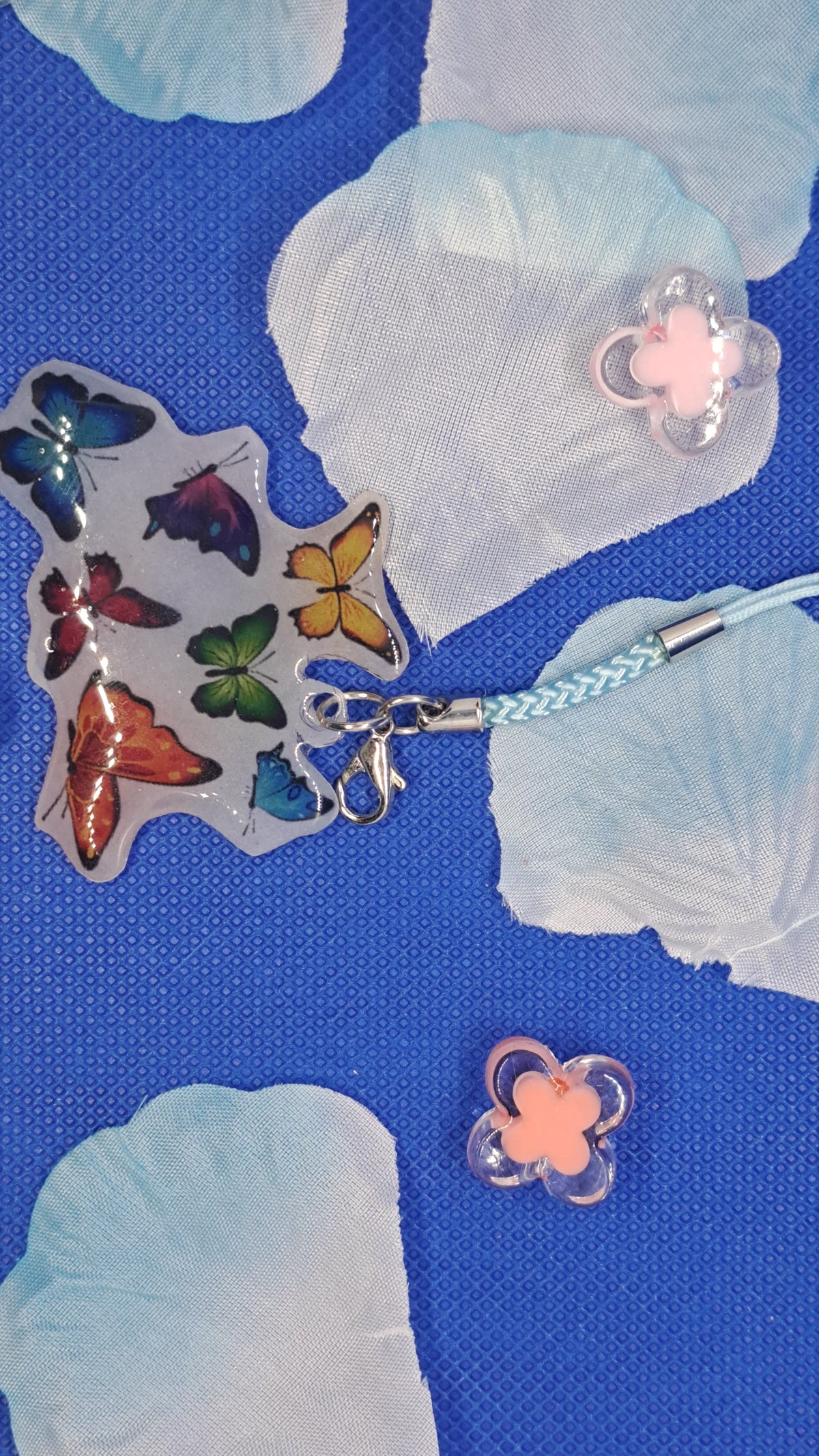 Mariposa Phone Charm - Shrink Plastic