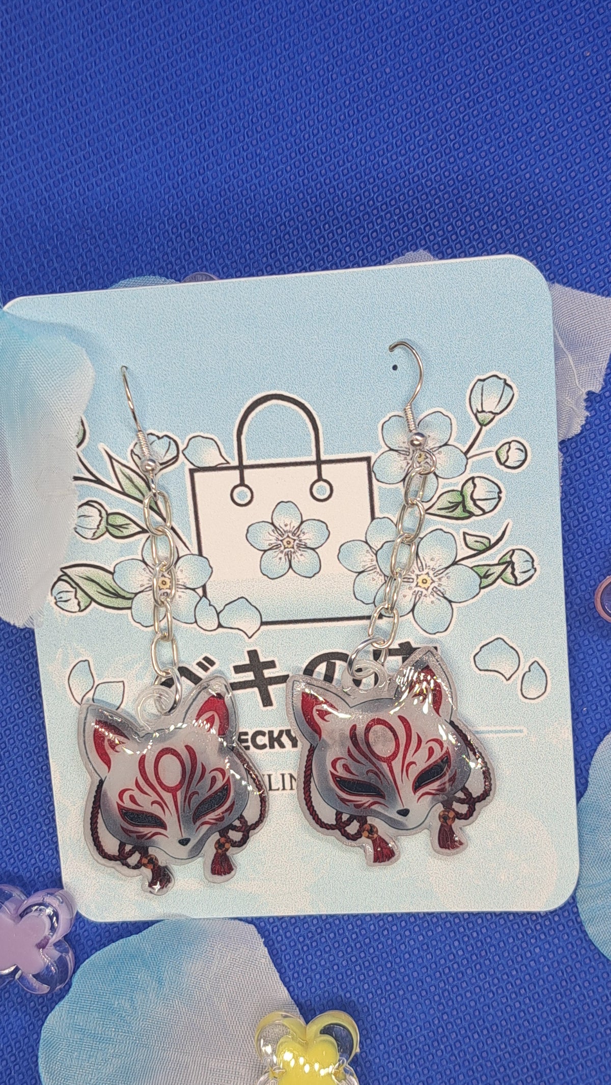 Japan Earrings - Shrink Plastic