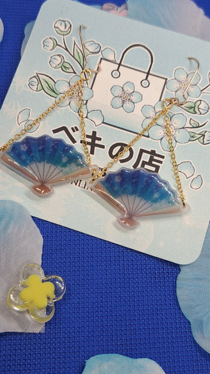 Japan Earrings - Shrink Plastic