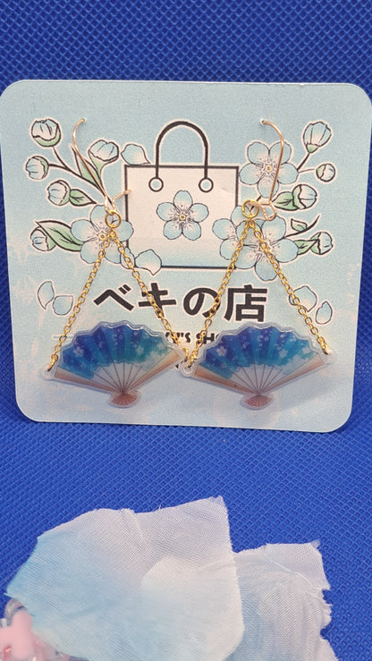 Japan Earrings - Shrink Plastic