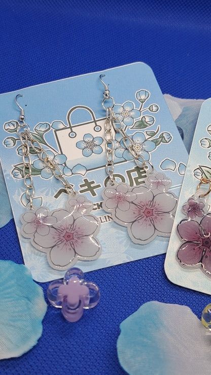 Japan Earrings - Shrink Plastic