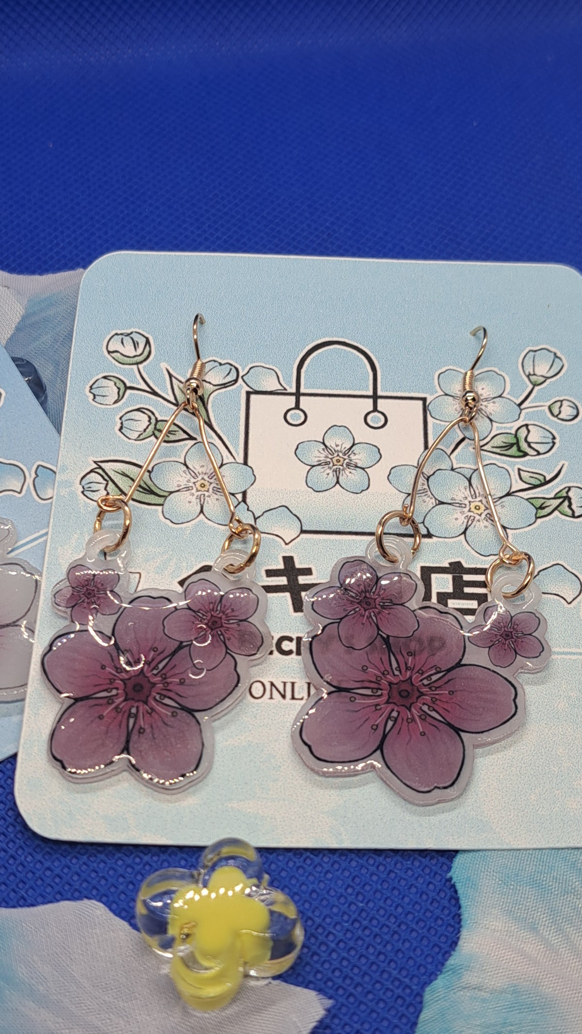 Japan Earrings - Shrink Plastic