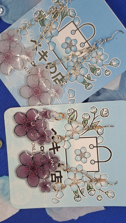 Japan Earrings - Shrink Plastic