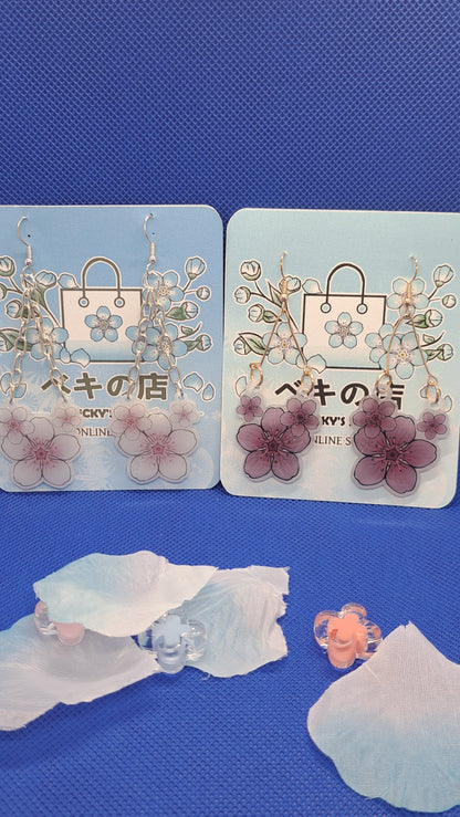 Japan Earrings - Shrink Plastic