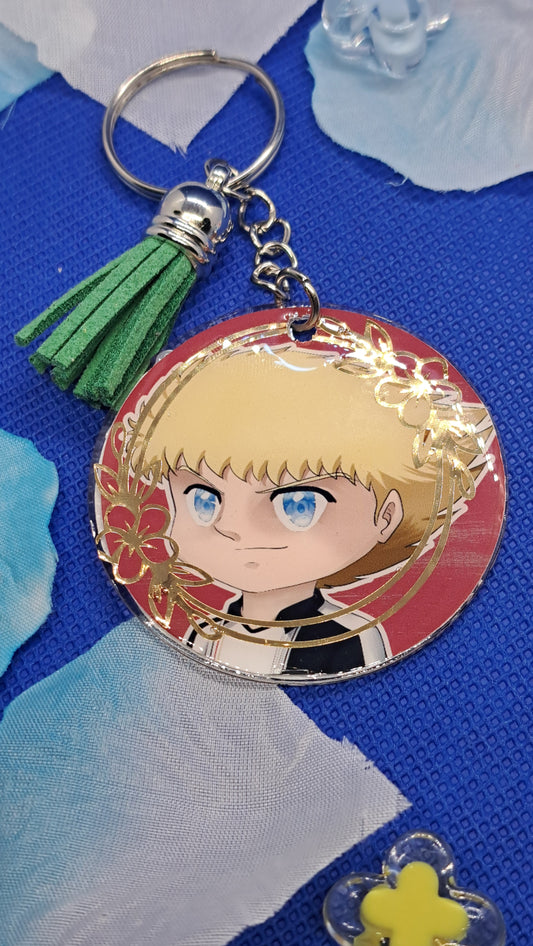 Captain Tsubasa Acrylic Round Keychain