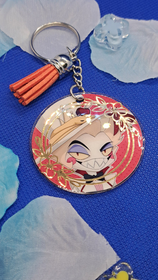 ハズビンホテル アクリル ラウンドキーホルダー