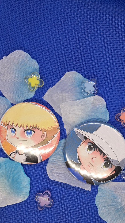 Captain Tsubasa Plastic Badge
