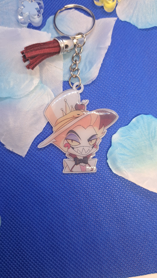 Hazbin Hotel Shrink Plastic Keychain