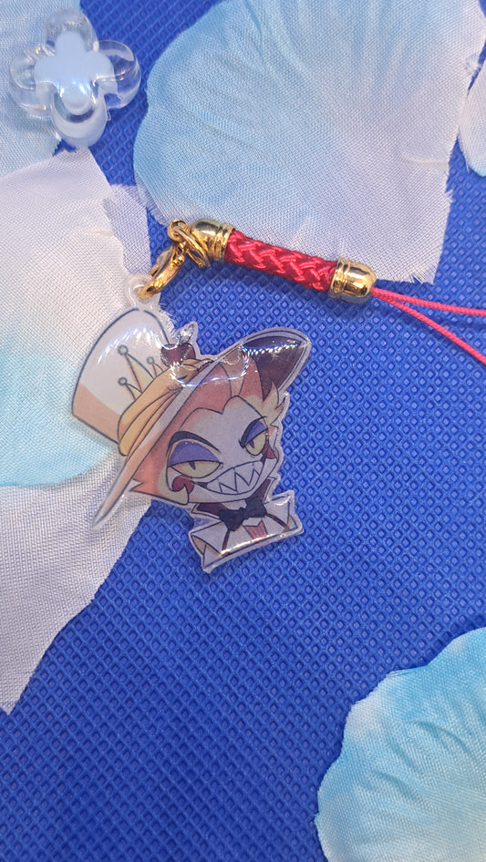 Hazbin Hotel Shrink Plastic Phone Charm