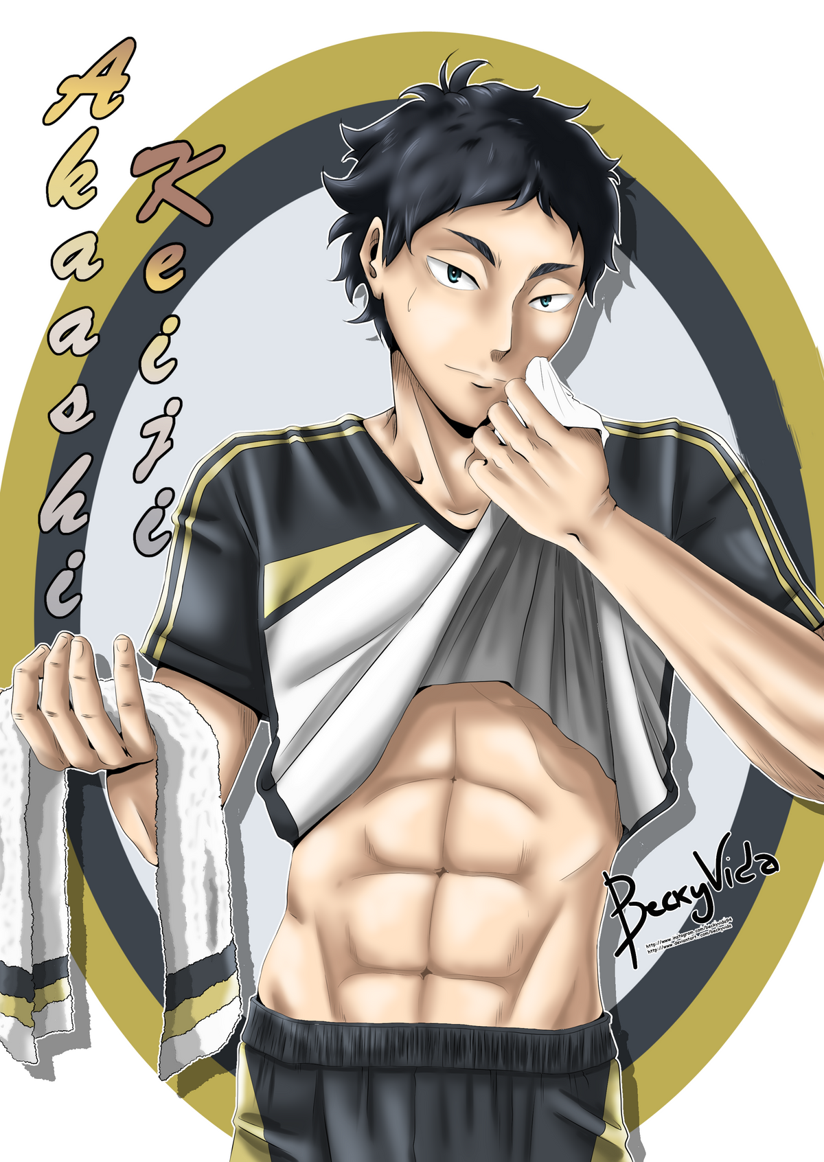 Art Print - Akaashi Keiji