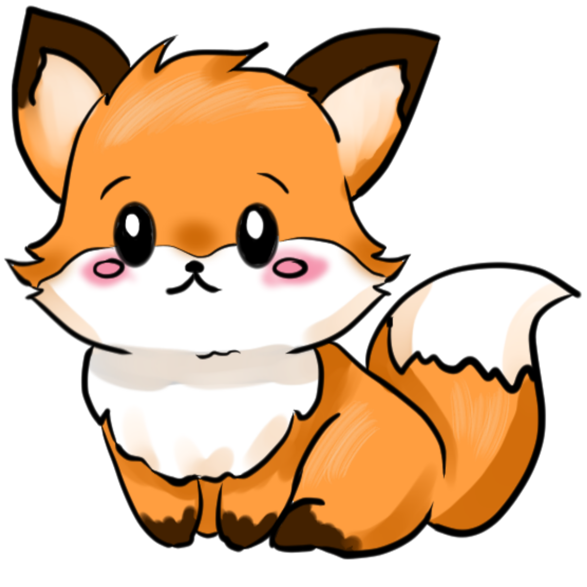 Kitsune Sticker