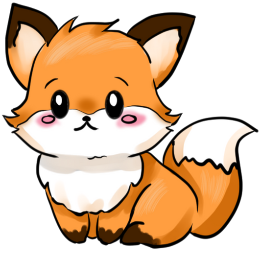 Kitsune Sticker
