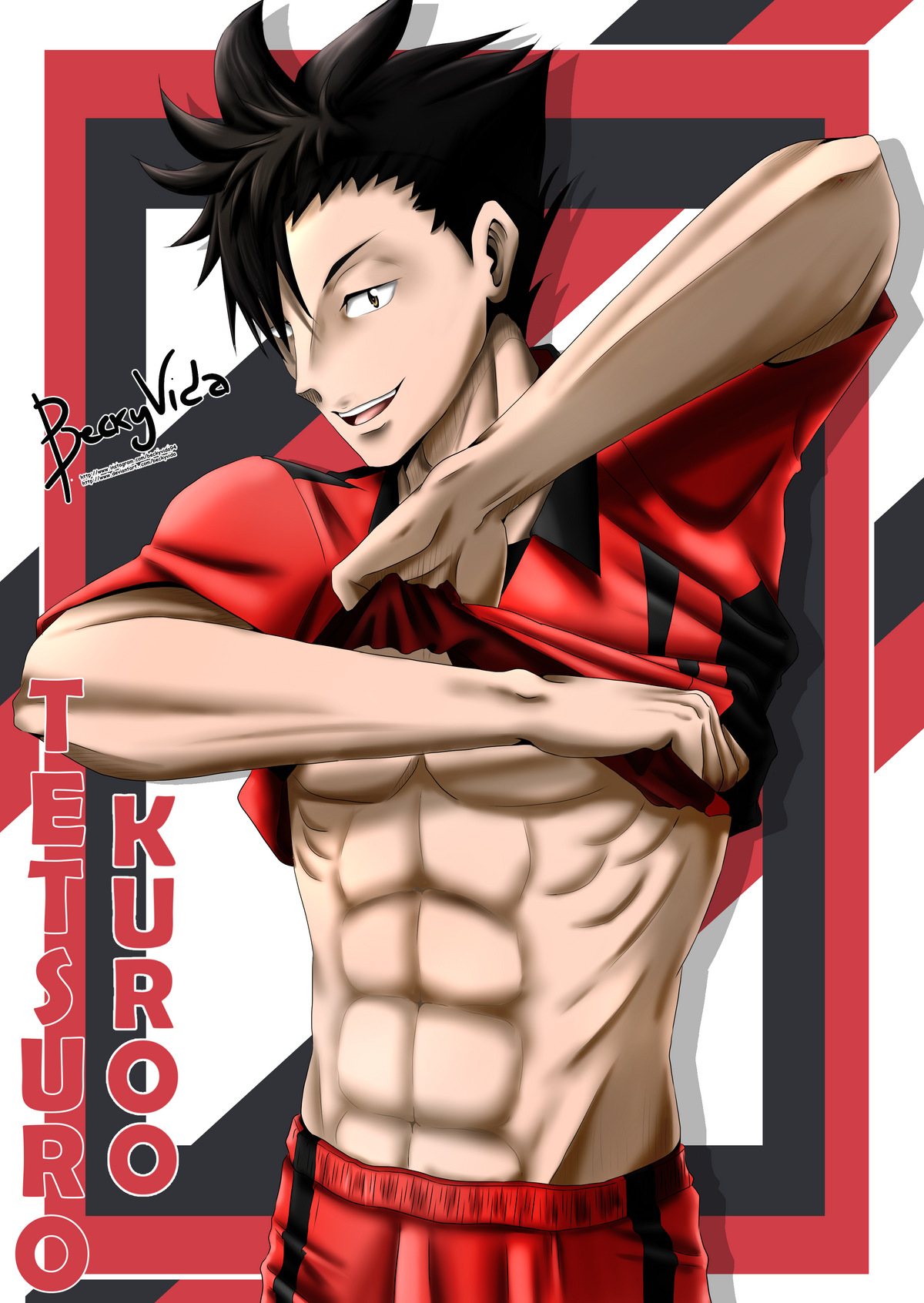 Art Print - Kuroo Tetsurou